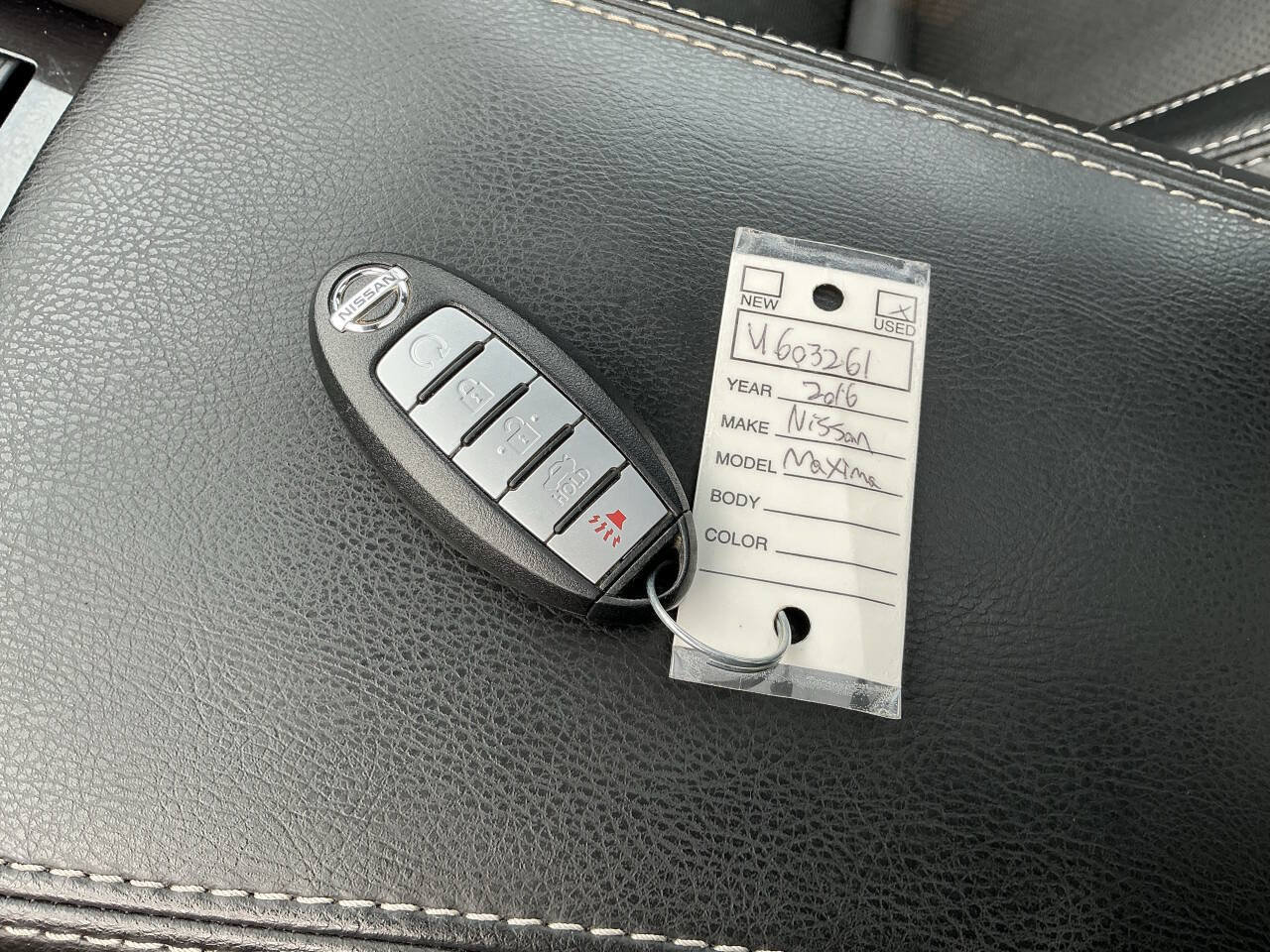 Used 2016 Nissan Maxima 3.5 SL w/ Interior Lighting Package FWD image 29