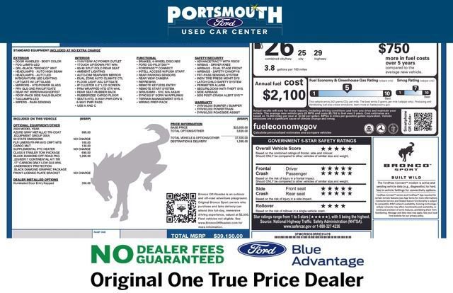 Used 2024 Ford Bronco Sport Outer Banks AWD/4WD image 27