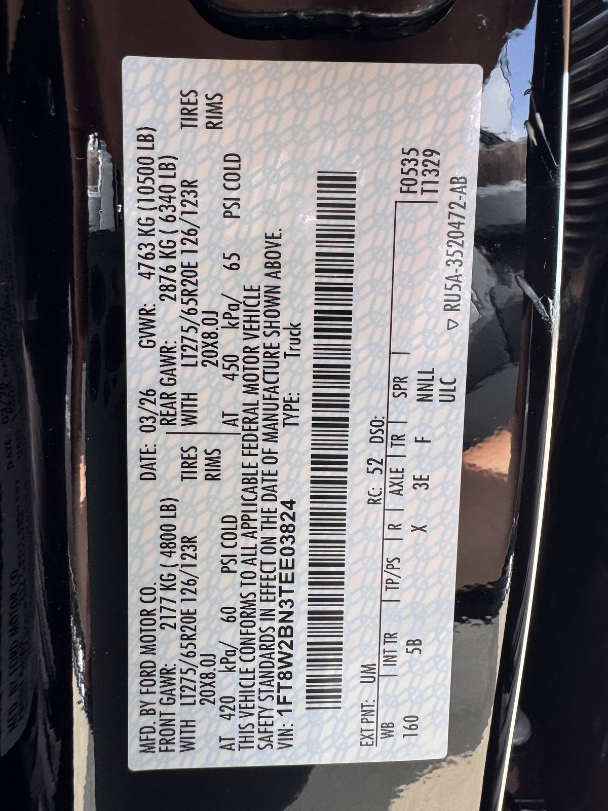 New 2026 Ford F250 Lariat image 27