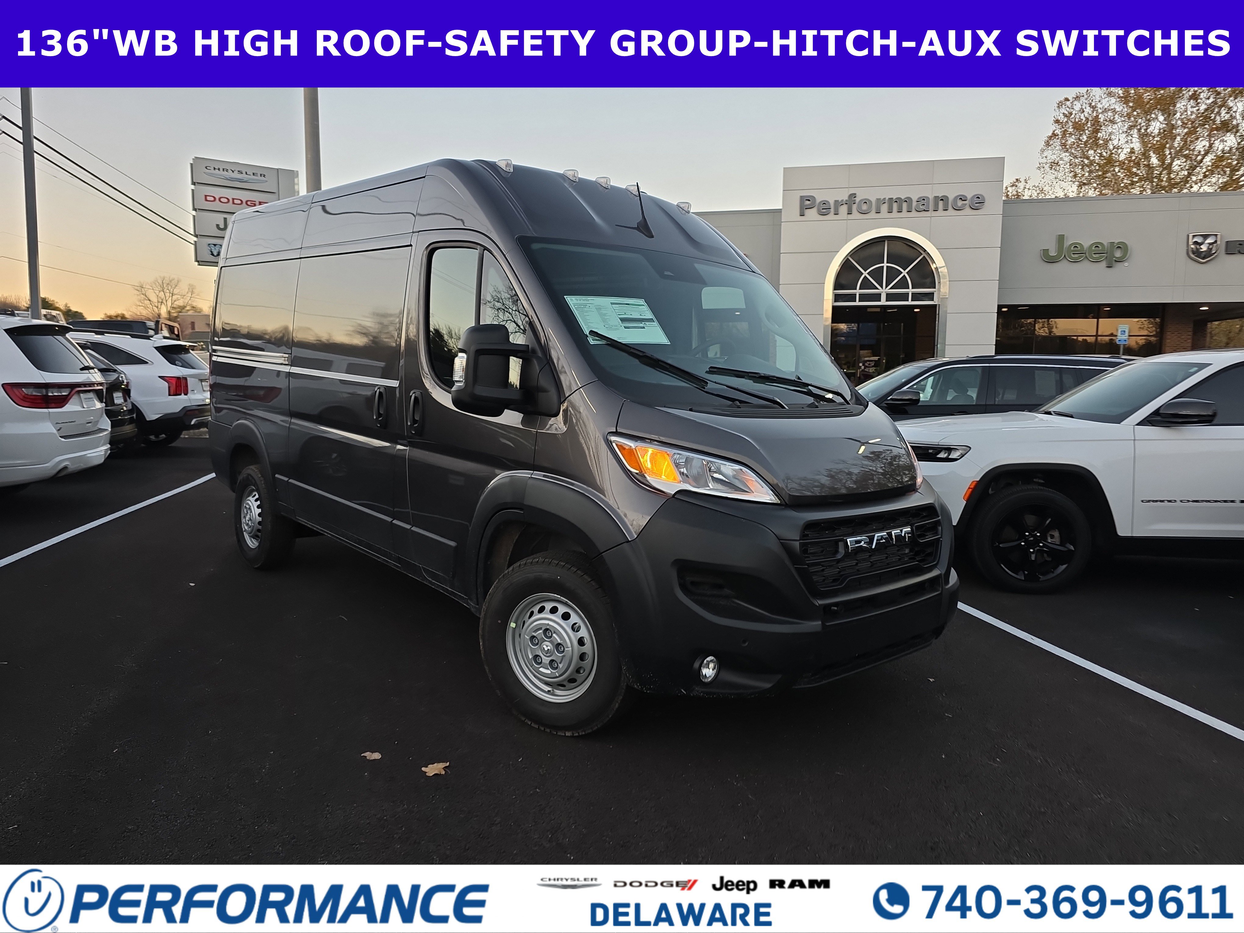 New 2026 RAM ProMaster 1500 w/ Safety Group
