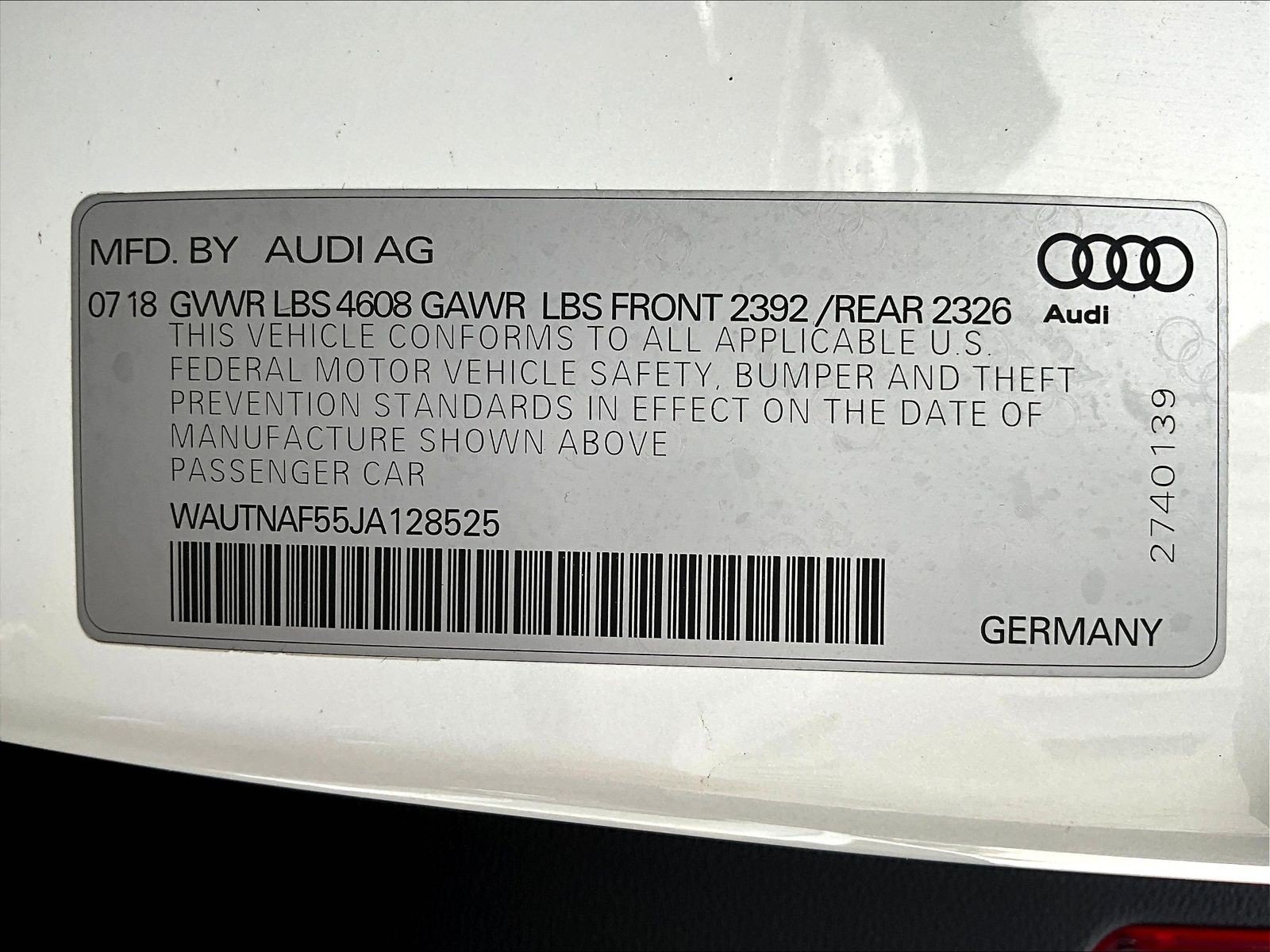 Used 2018 Audi A5 2.0T Premium Plus w/ Premium Plus AWD/4WD image 19