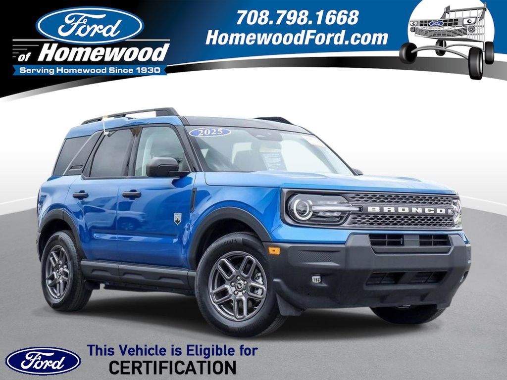 Used 2025 Ford Bronco Sport Big Bend w/ Convenience Package AWD/4WD video 1