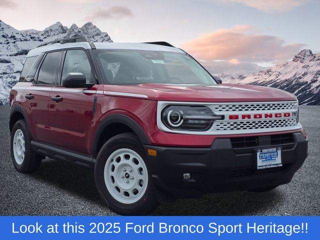 New 2025 Ford Bronco Sport Heritage w/ Convenience Package AWD/4WD 360° Tour