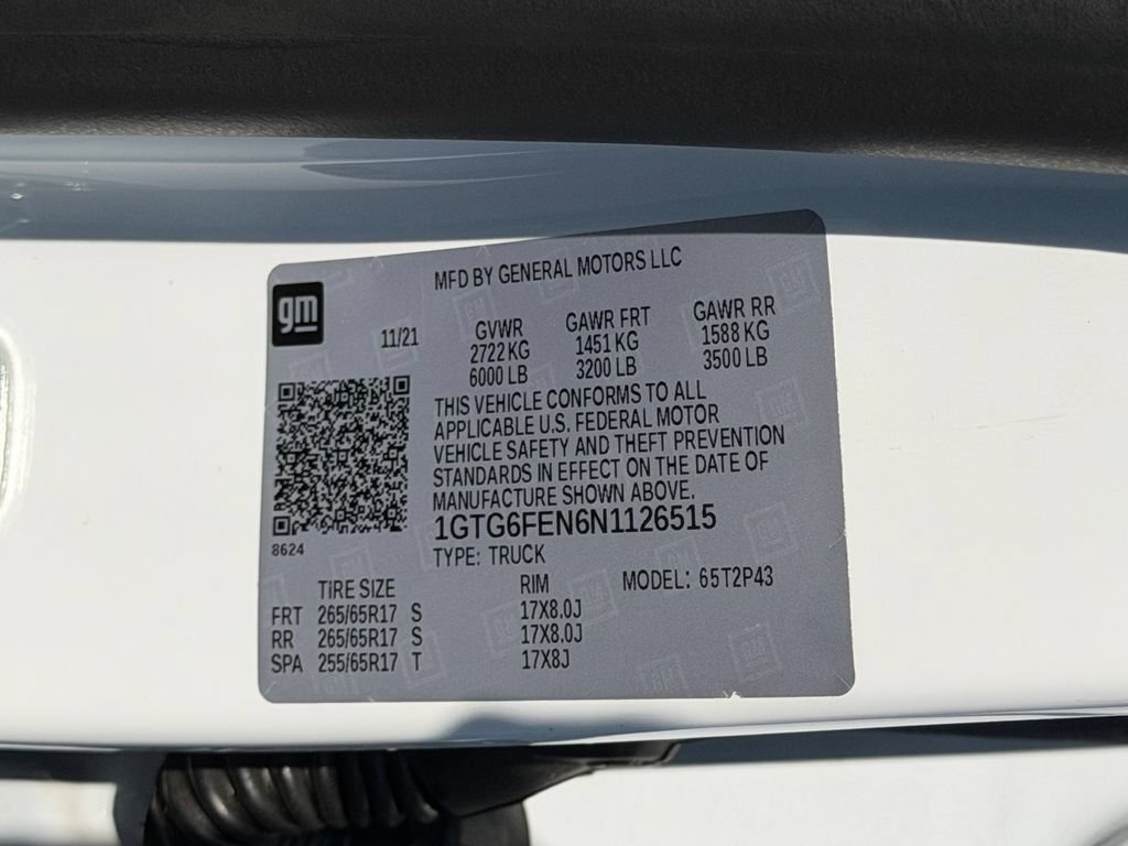 Used 2022 GMC Canyon AT4 w/ Driver Alert Package AWD/4WD image 29