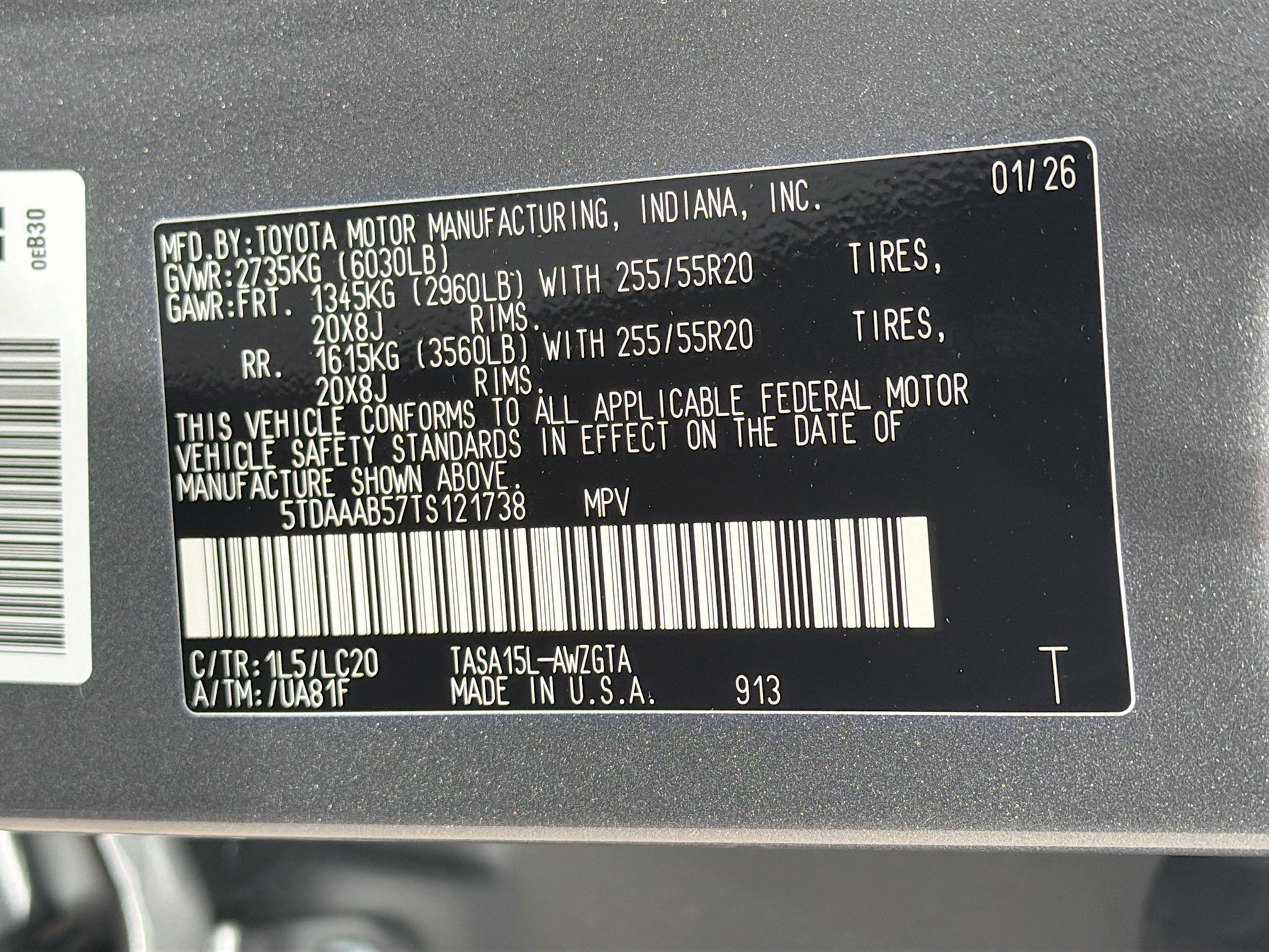 Used 2026 Toyota Grand Highlander AWD image 12