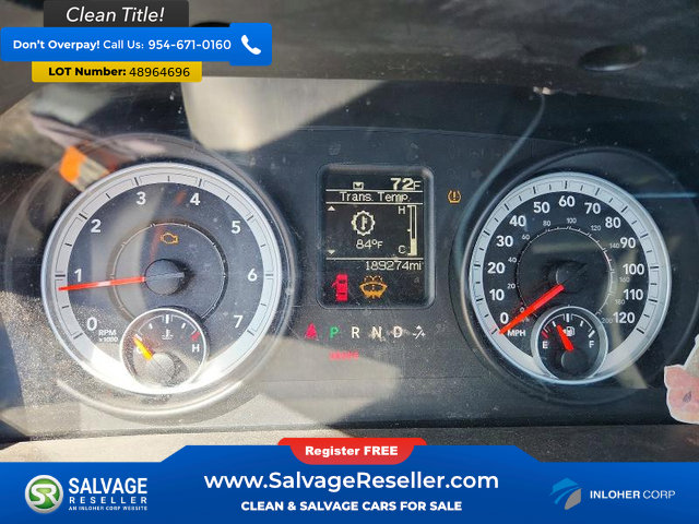 Used 2013 RAM 1500 Tradesman w/ PWR & Remote Entry Group RWD image 12