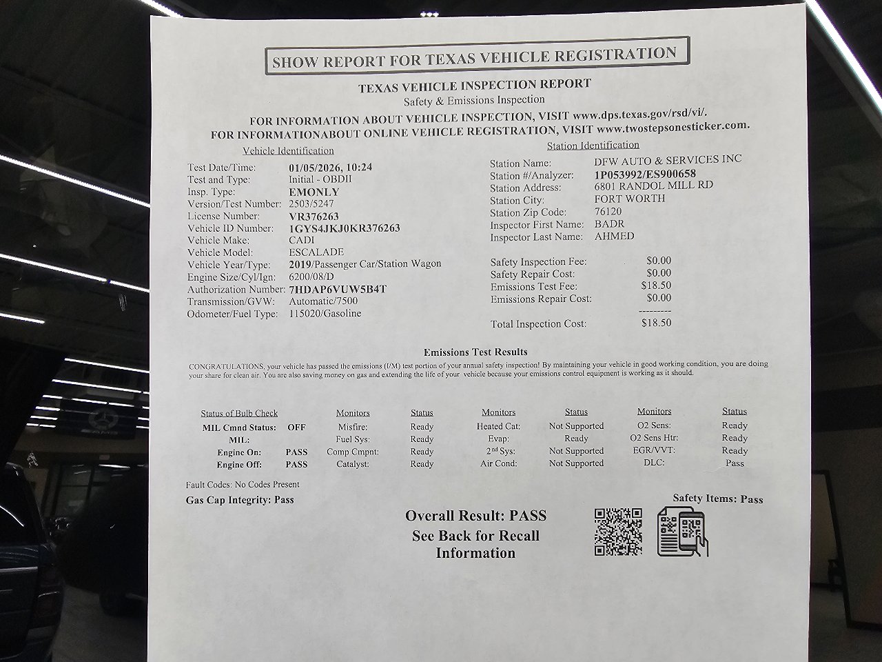 Used 2019 Cadillac Escalade ESV Premium Luxury w/ LPO, Radiant Package image 49