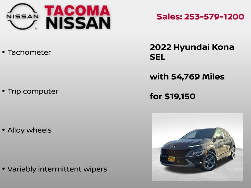 Used 2022 Hyundai Kona SEL image 12