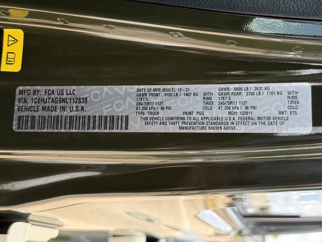 Used 2022 Jeep Gladiator Sport AWD/4WD image 28