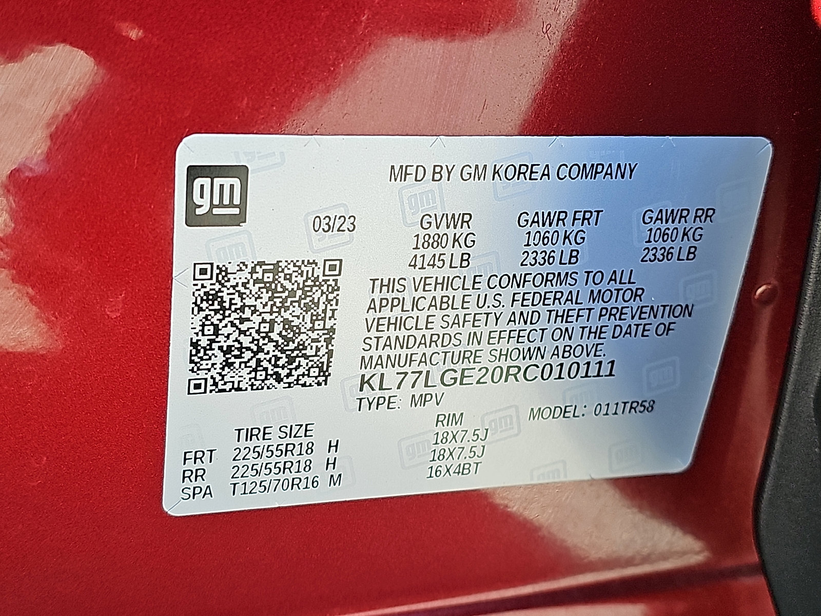 Used 2024 Chevrolet Trax RS image 25