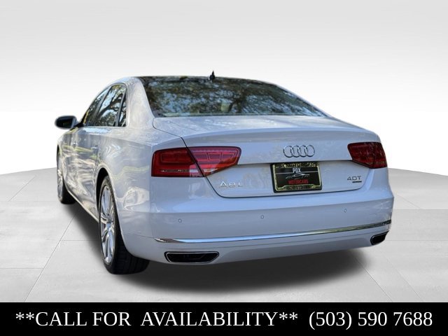 Used 2014 Audi A8 L 4.0T w/ Premium Package AWD/4WD image 3