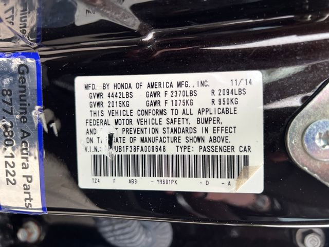 Used 2015 Acura TLX FWD image 17