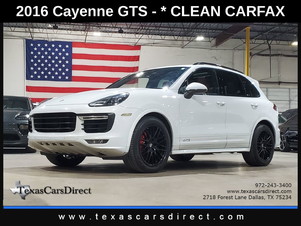 Used 2016 Porsche Cayenne GTS