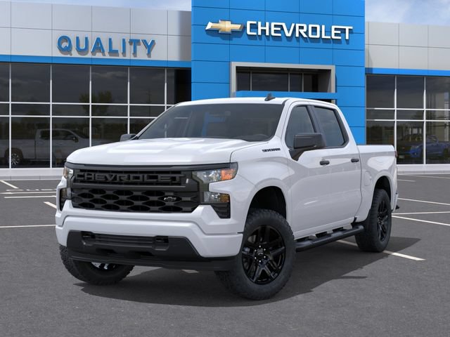 New 2026 Chevrolet Silverado 1500 Custom w/ Turbomax Blackout Package RWD image 6