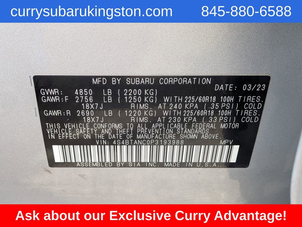 Used 2023 Subaru Outback Limited AWD/4WD image 13