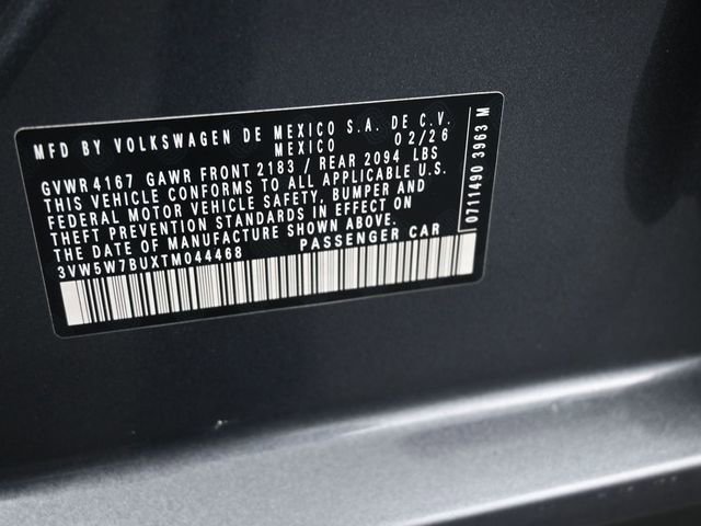 New 2026 Volkswagen Jetta S image 20