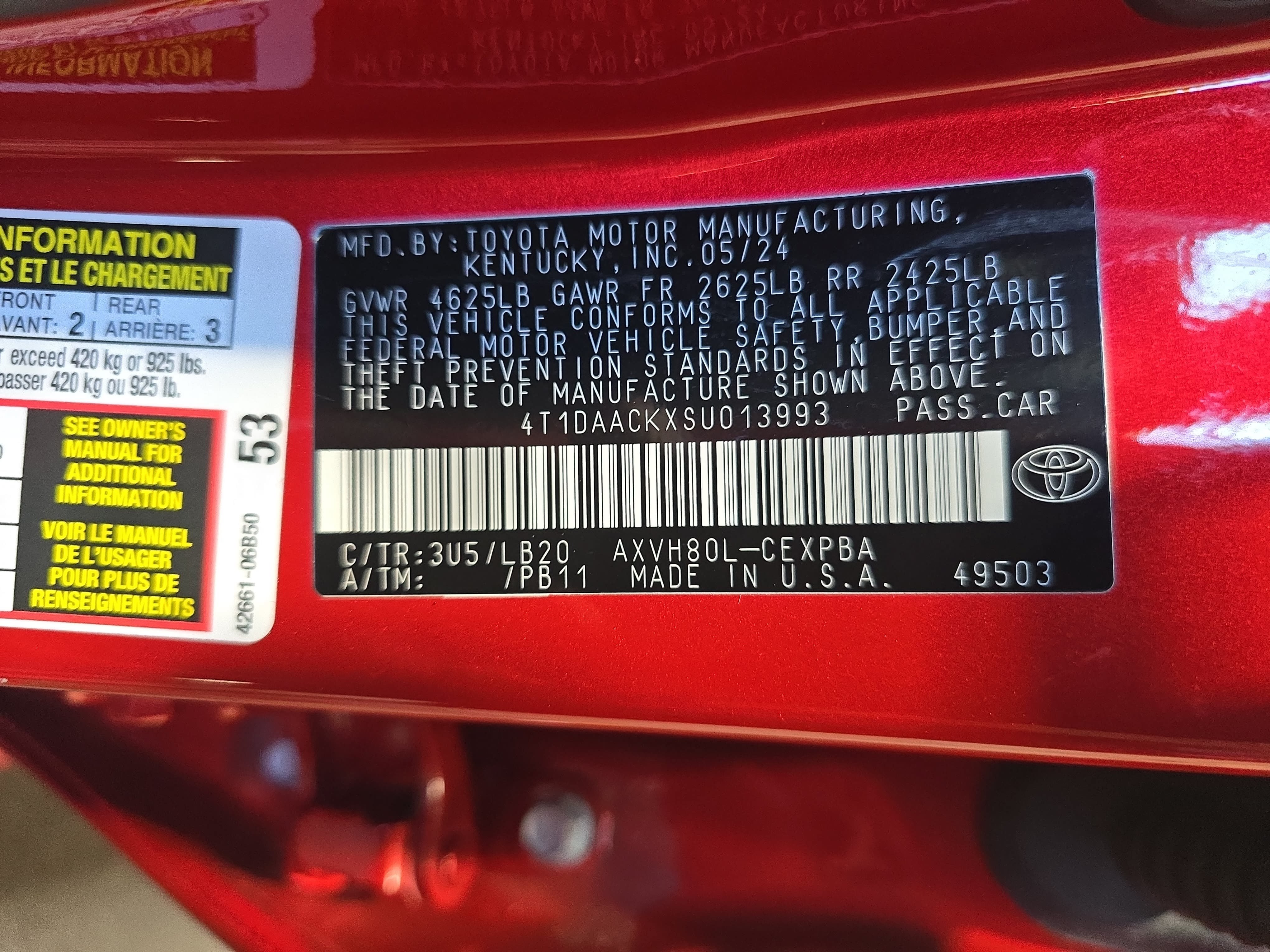 Used 2025 Toyota Camry XSE FWD image 34