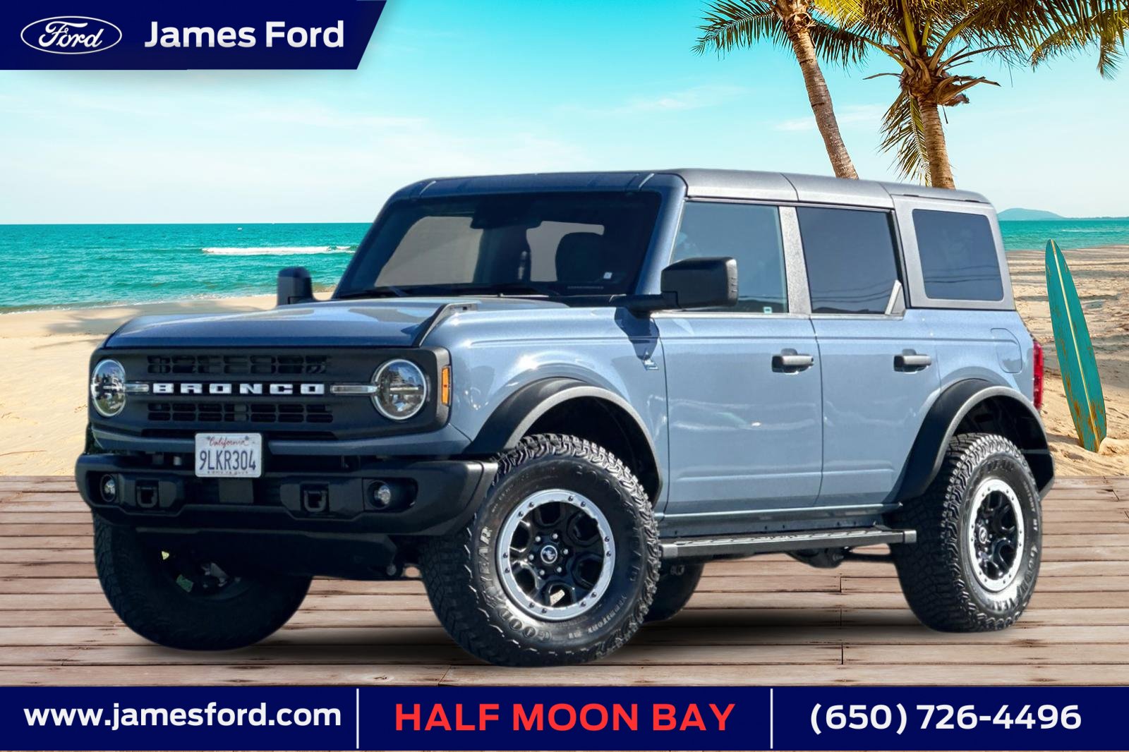 Used 2023 Ford Bronco Black Diamond w/ Sasquatch Package image 1