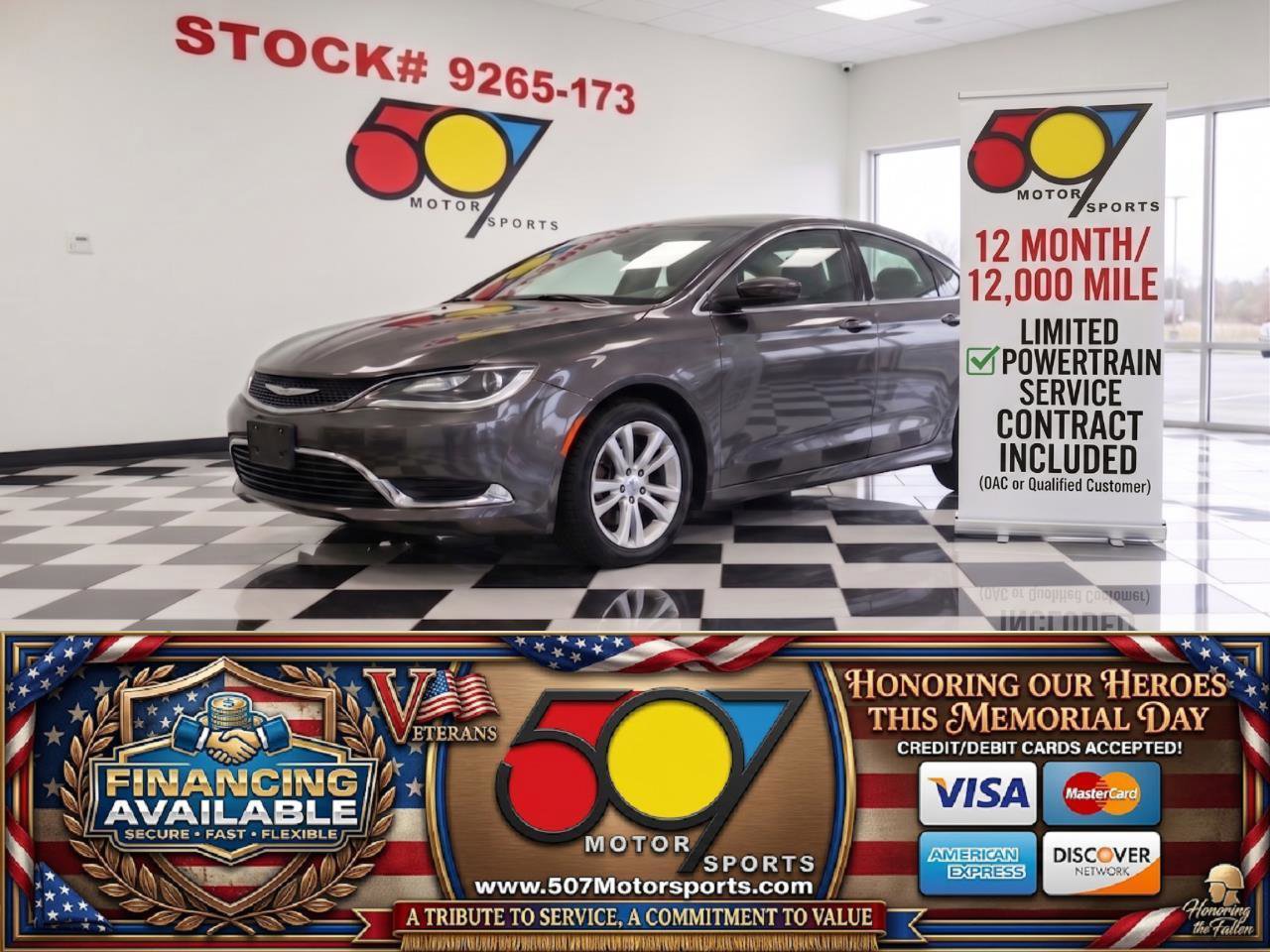 Used 2016 Chrysler 200 Limited w/ Convenience Group FWD image 1