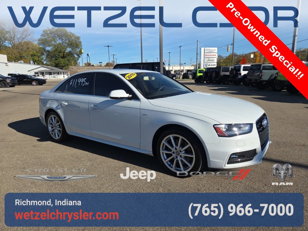 Used 2015 Audi A4 2.0T Premium Plus w/ Technology Package