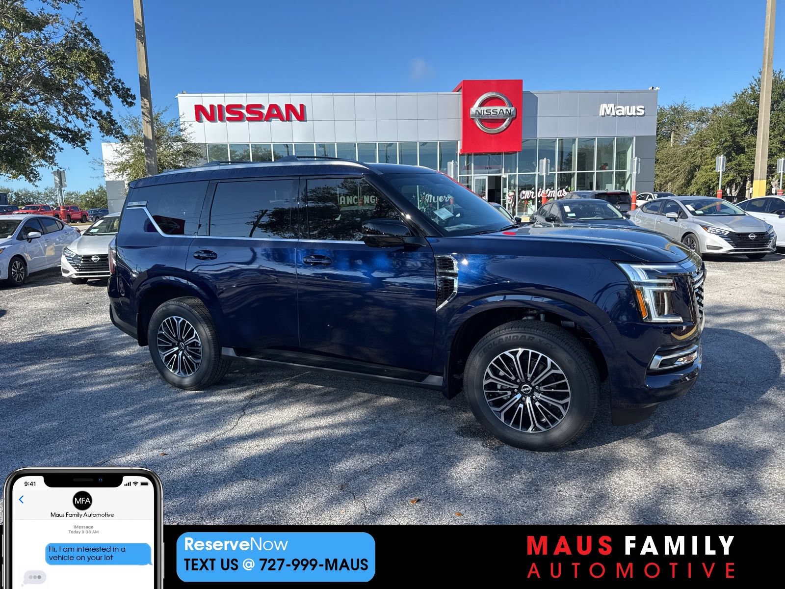New 2026 Nissan Armada Platinum AWD/4WD image 1