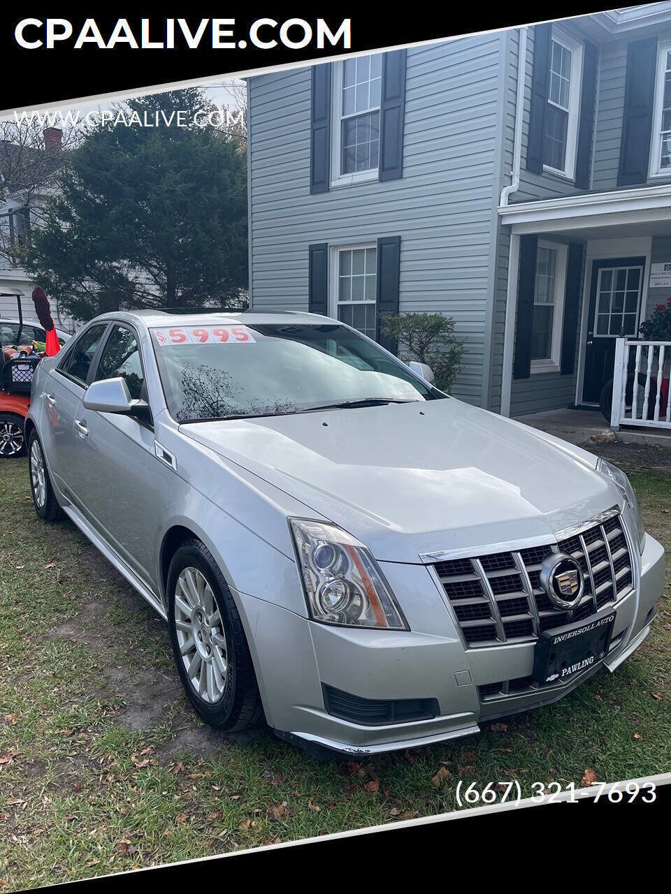 Used 2012 Cadillac CTS AWD Sedan