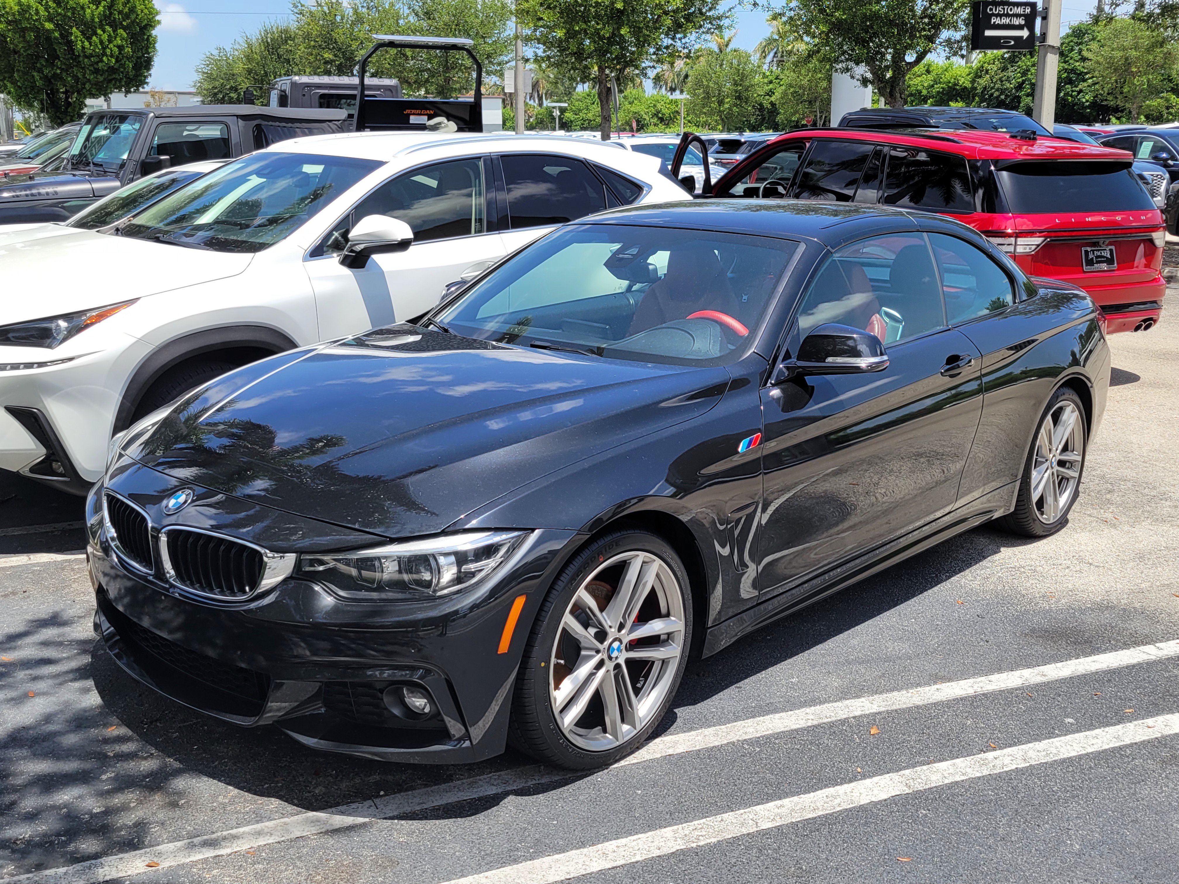 Used 2020 BMW 430i Convertible w/ M Sport Package RWD image 2