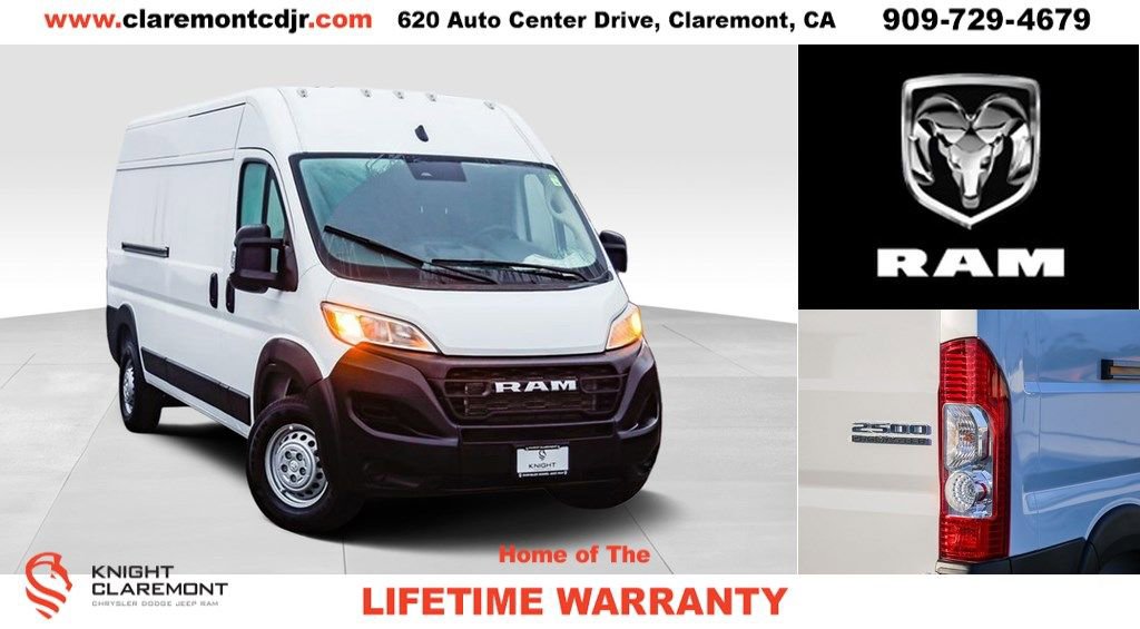 New 2026 RAM ProMaster 2500 w/ Upfitter's Prep Package