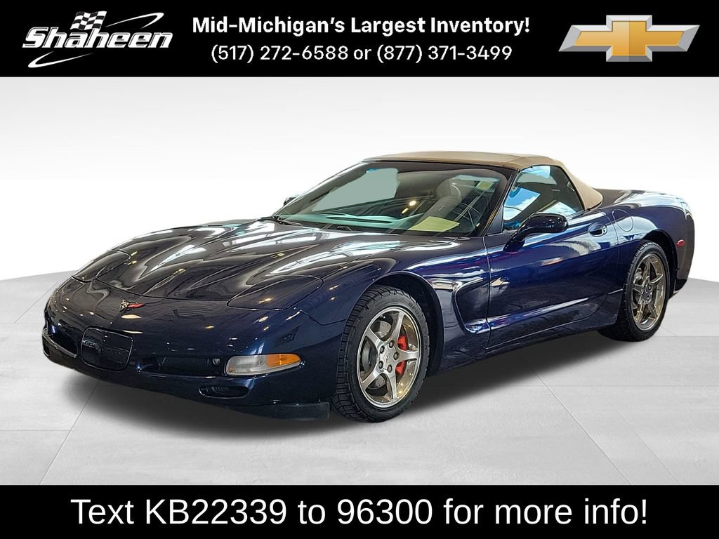 Used 2001 Chevrolet Corvette Convertible w/ Preferred Equipment Group1