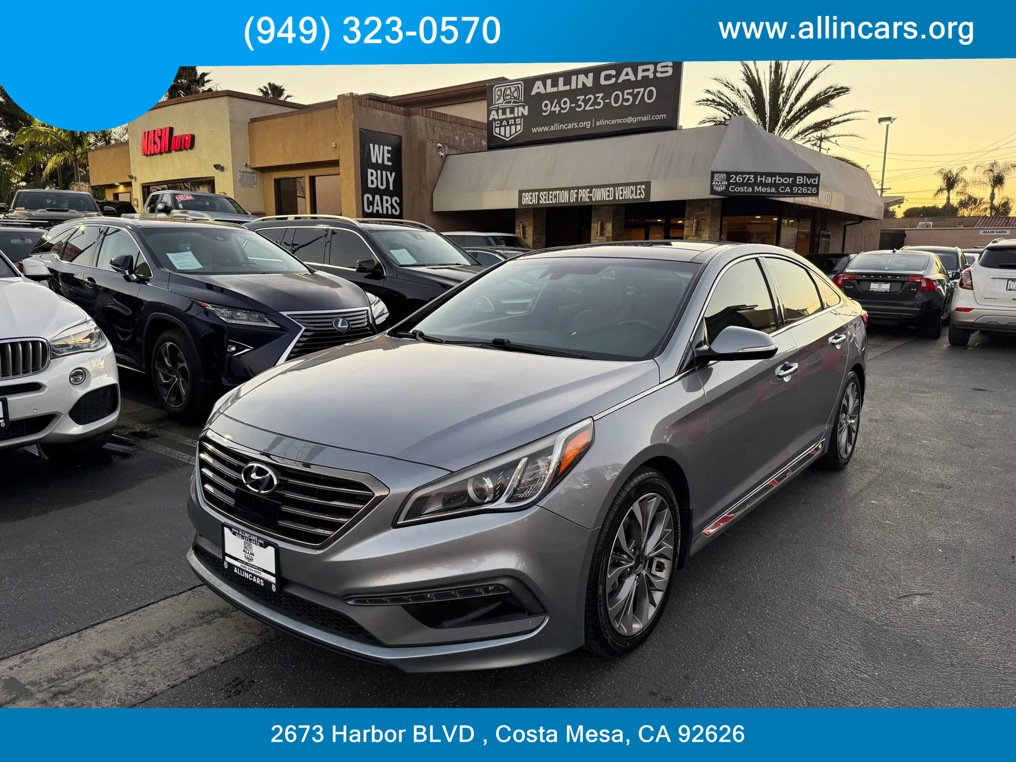 Used 2015 Hyundai Sonata Limited 2.0T image 1