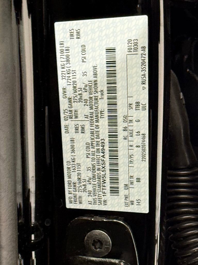New 2025 Ford F150 Lariat w/ Equipment Group 502A High image 43