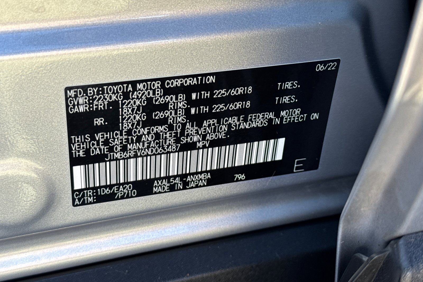 Certified 2022 Toyota RAV4 XLE Premium AWD/4WD image 29