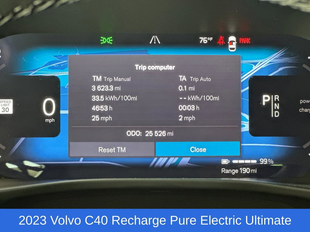 Certified 2023 Volvo C40 P8 Recharge Ultimate w/ Protection Package Premier image 26