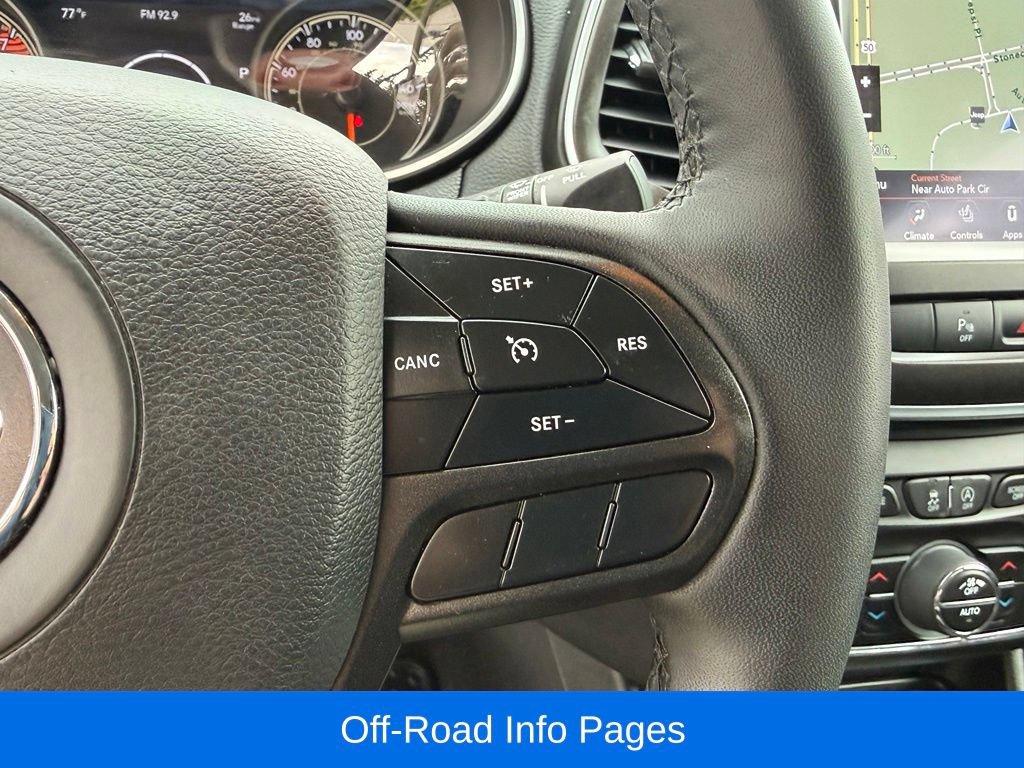 Used 2021 Jeep Cherokee Trailhawk w/ Sun, Sound & Nav Group AWD/4WD image 24