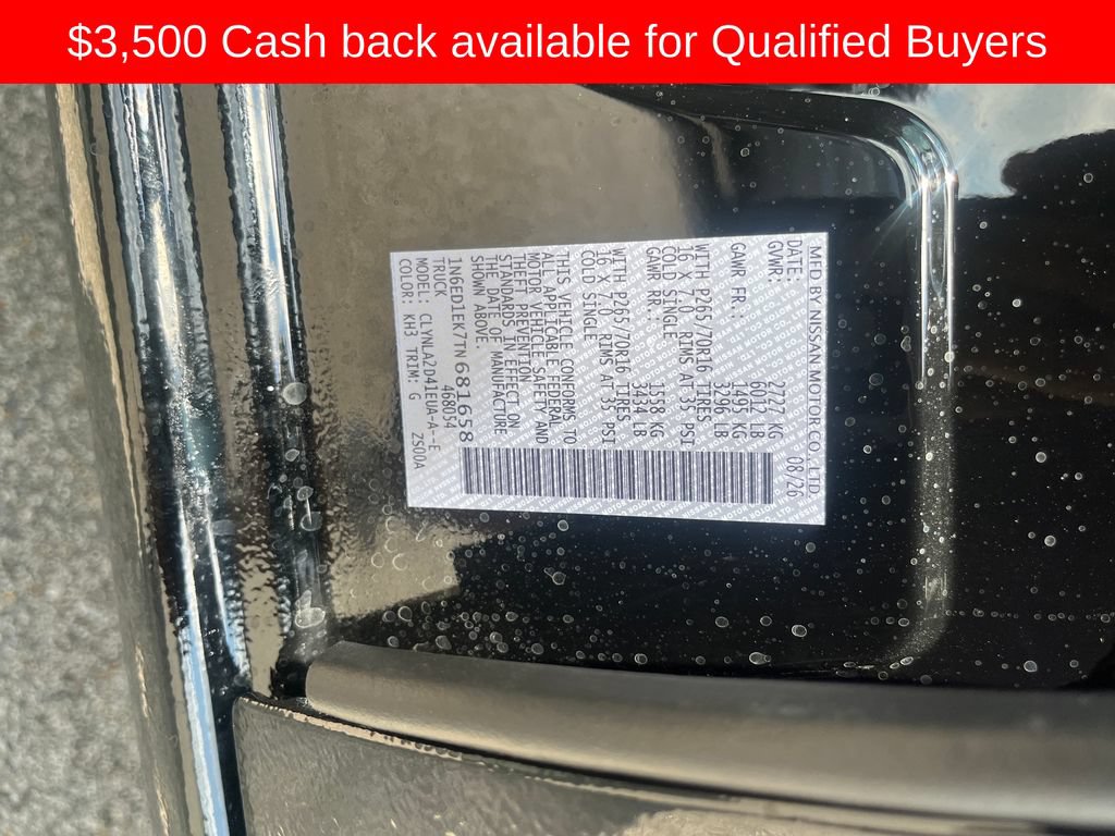 New 2026 Nissan Frontier S w/ Tow Package AWD/4WD image 31