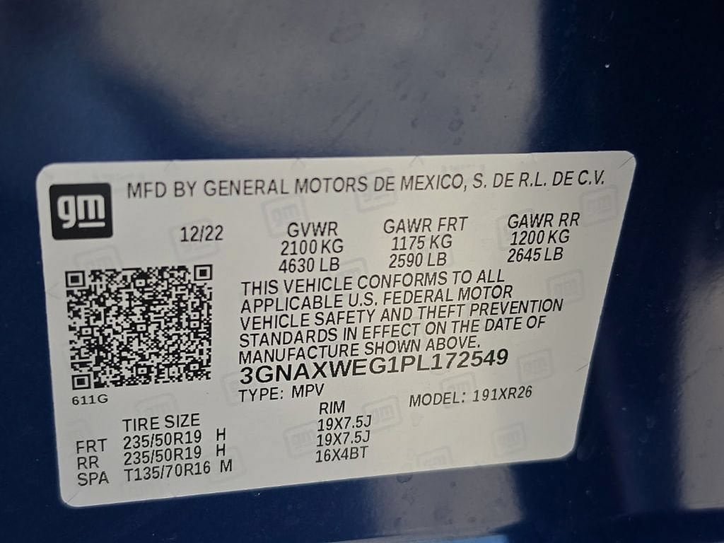 Used 2023 Chevrolet Equinox RS AWD/4WD image 41