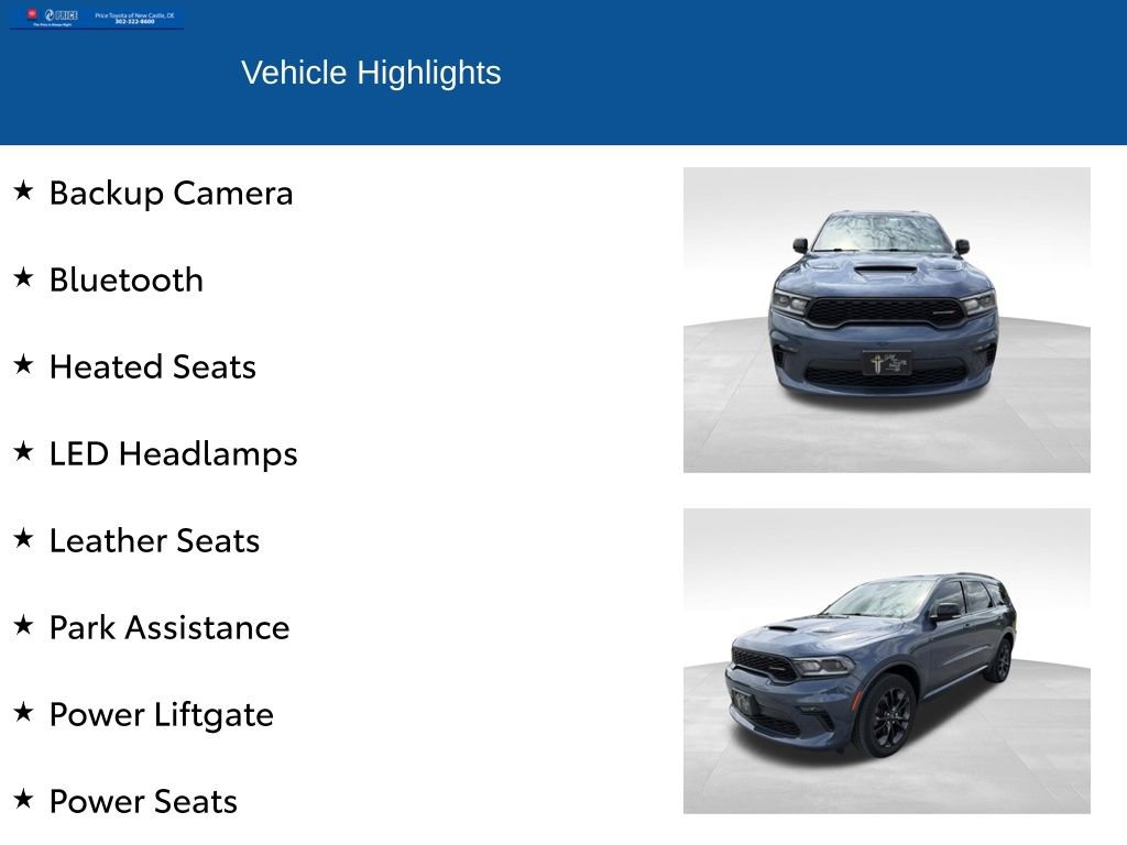 Used 2021 Dodge Durango GT AWD/4WD image 2