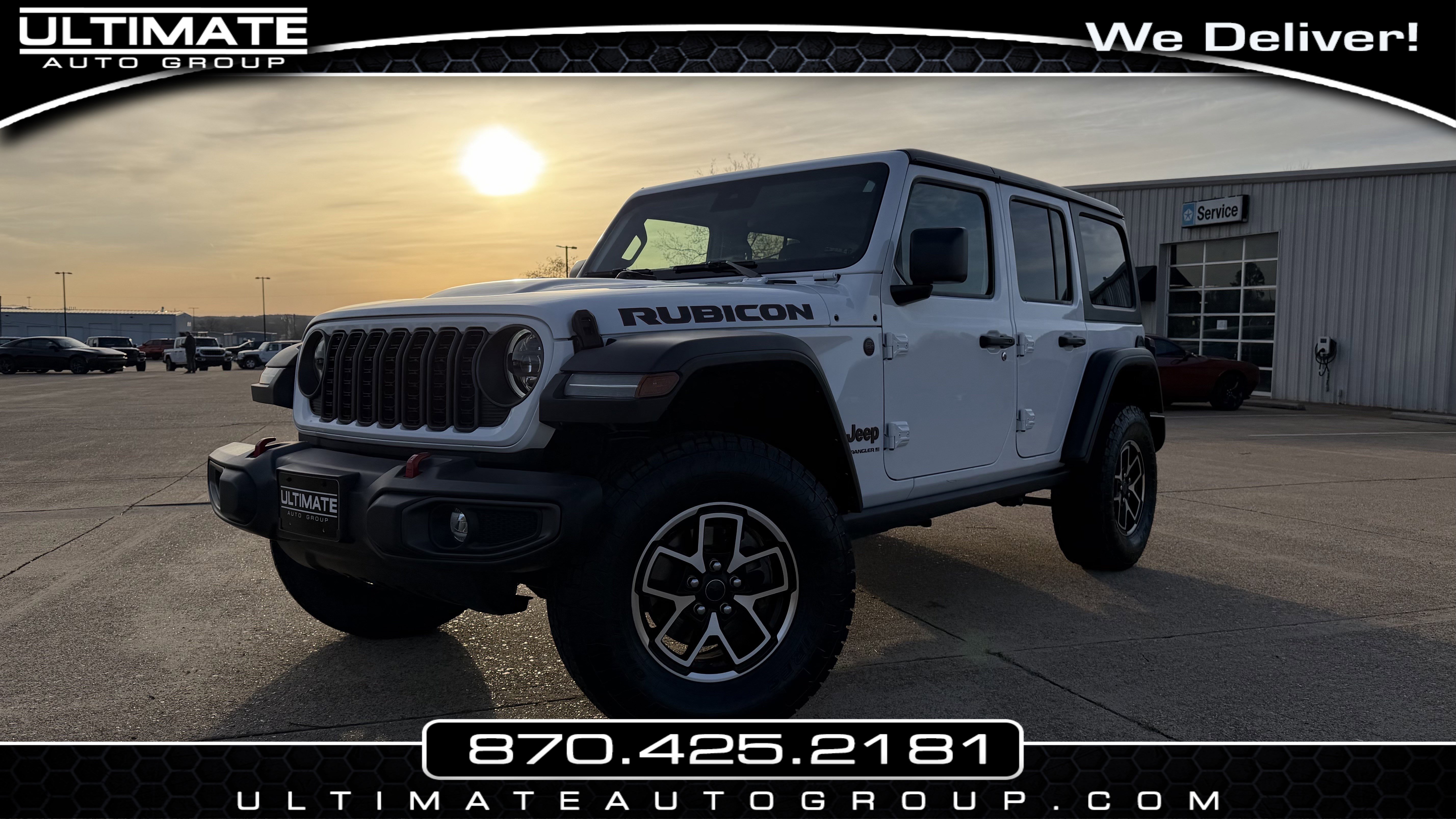 Used 2024 Jeep Wrangler Unlimited Rubicon AWD/4WD image 1