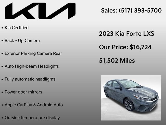 Used 2023 Kia Forte LXS image 7