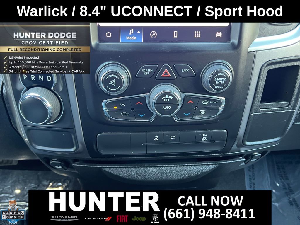 Certified 2022 RAM 1500 Classic Warlock w/ Electronics Group RWD image 28