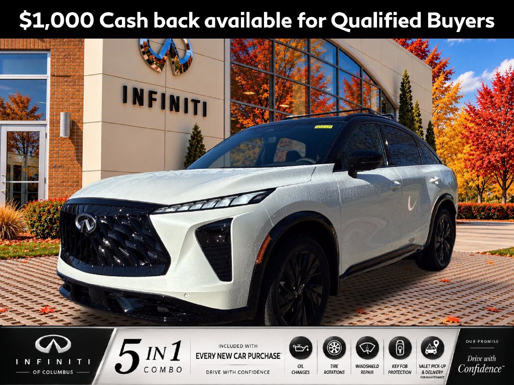 New 2027 INFINITI QX65 Sport w/ Cargo Package AWD/4WD 360° Tour