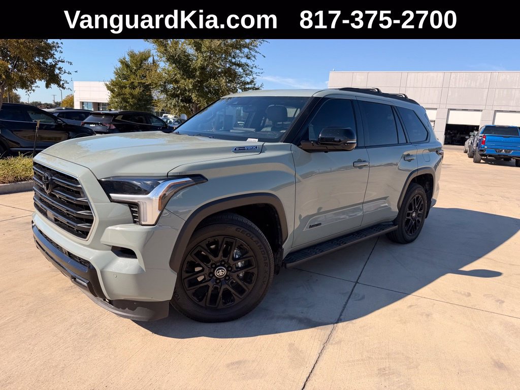 Used 2025 Toyota Sequoia Limited w/ Nightshade Package RWD image 1