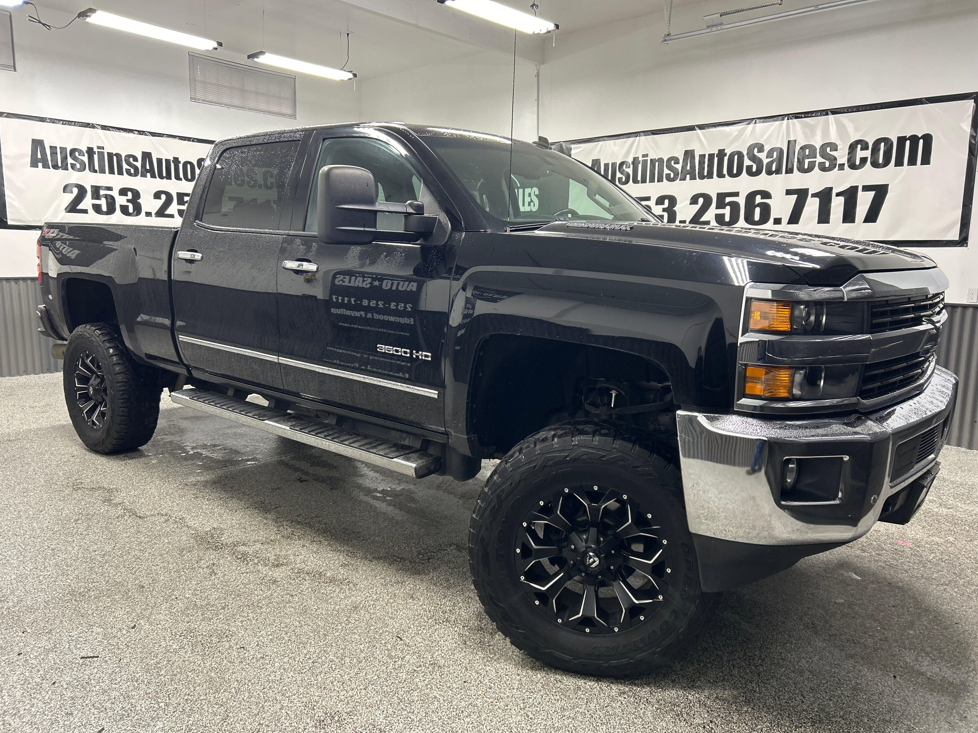 Used 2015 Chevrolet Silverado 3500 LTZ w/ Duramax Plus Package