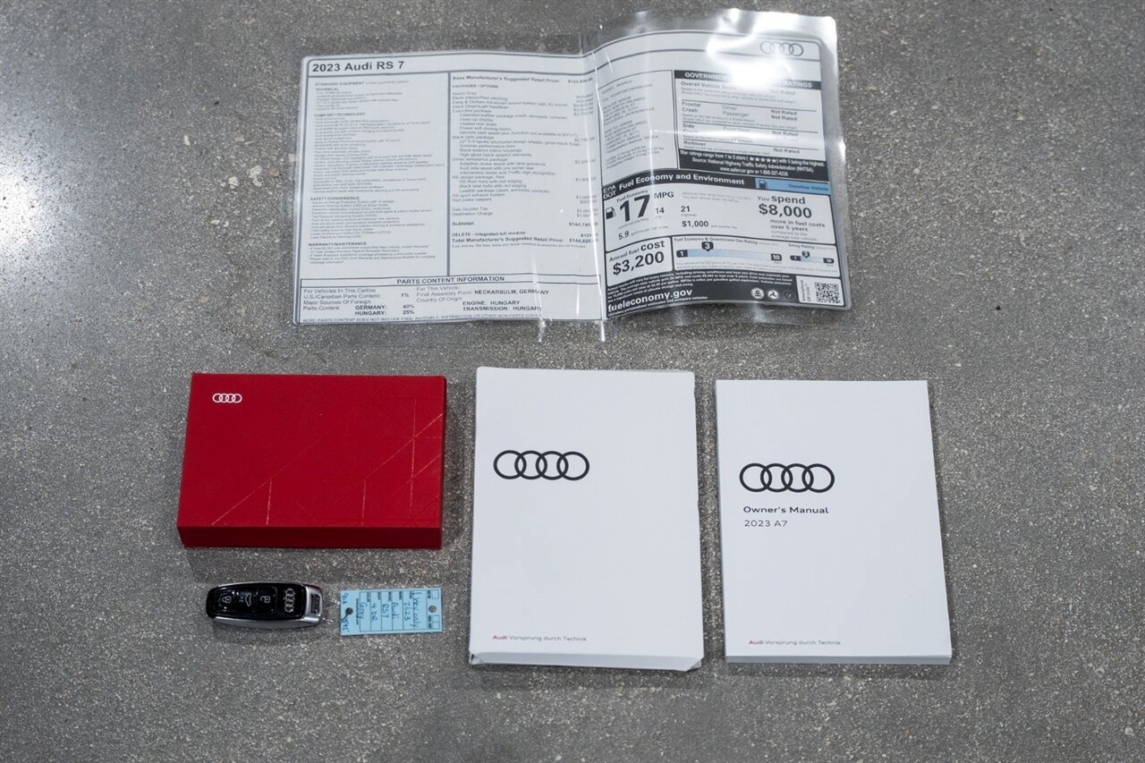 Used 2023 Audi RS 7 Sportback AWD/4WD image 21
