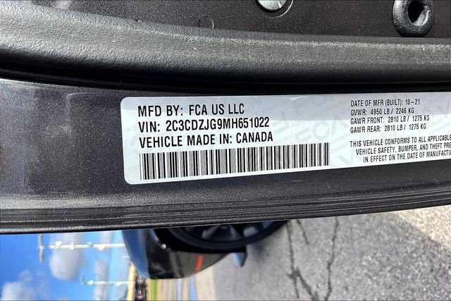 Used 2021 Dodge Challenger GT w/ Blacktop Package image 28