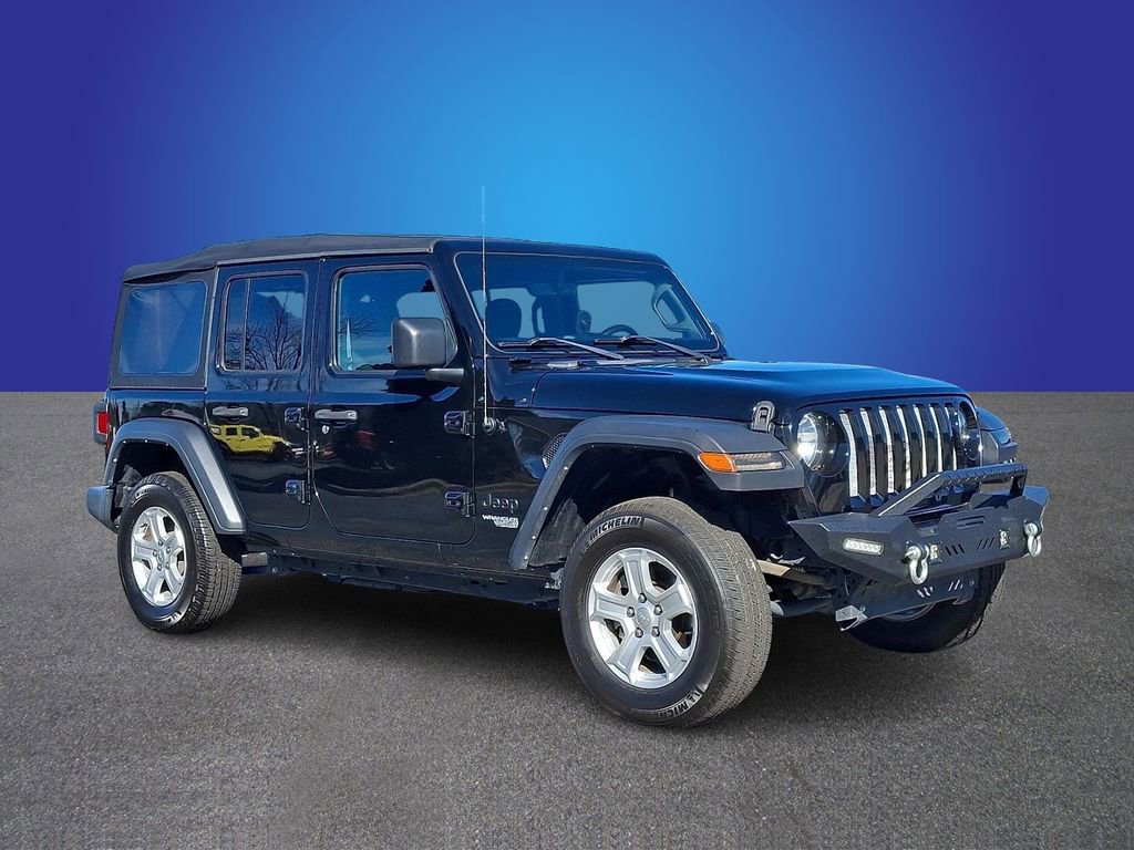 Used 2021 Jeep Wrangler Unlimited Sport image 3
