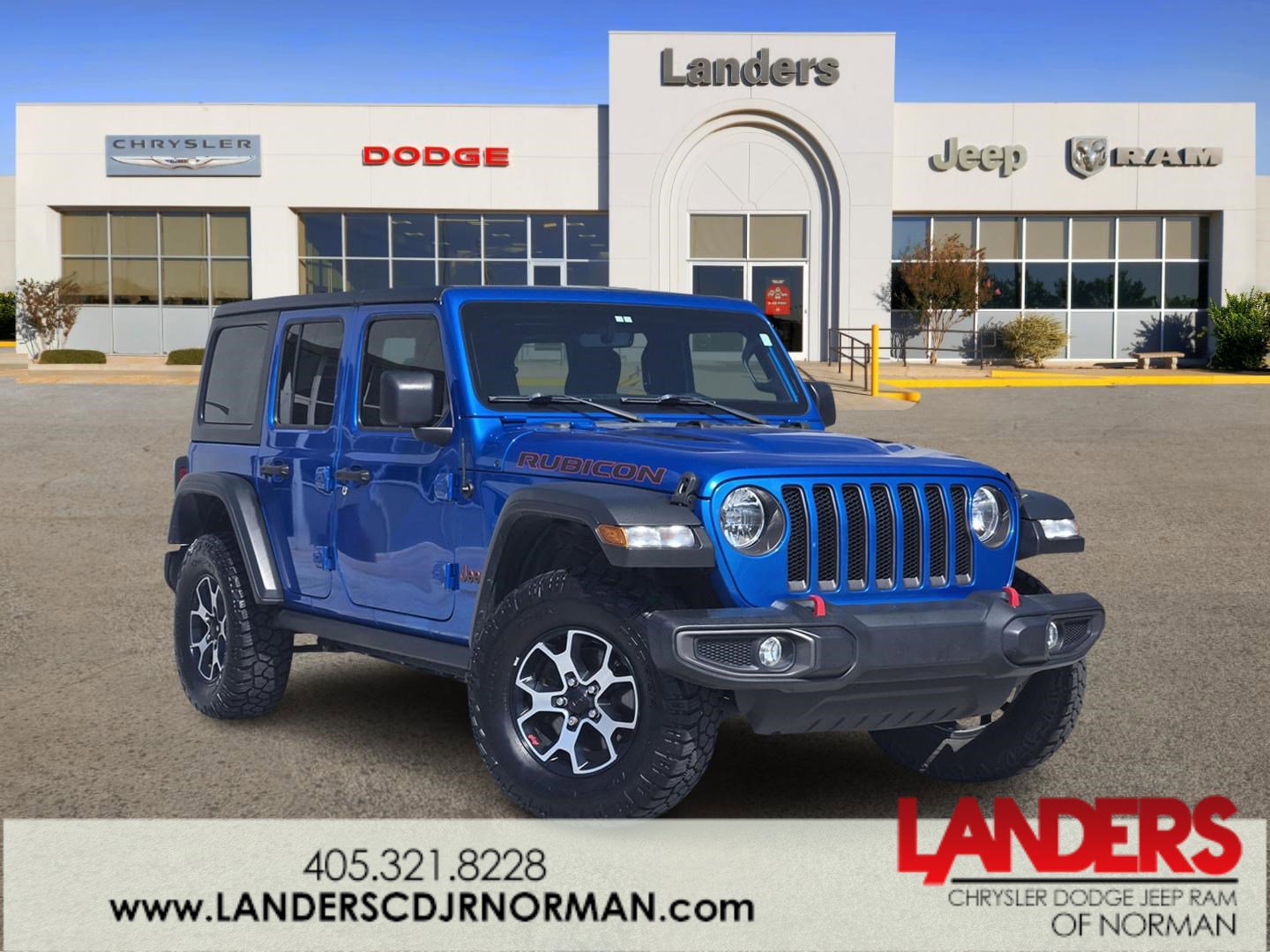Used 2021 Jeep Wrangler Unlimited Rubicon image 1