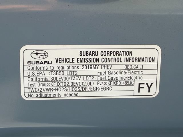 Used 2019 Subaru Crosstrek Hybrid w/ Moonroof Package w/Navigation AWD/4WD image 23