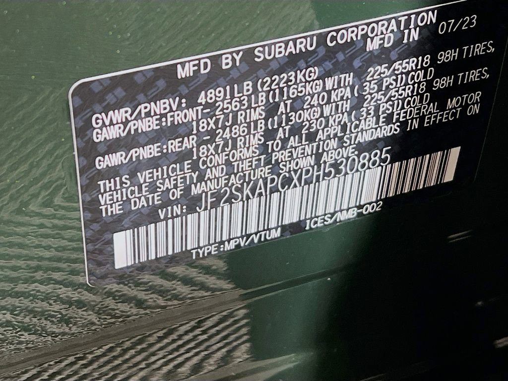 Certified 2023 Subaru Forester Limited w/ Popular Package #2 AWD/4WD image 29