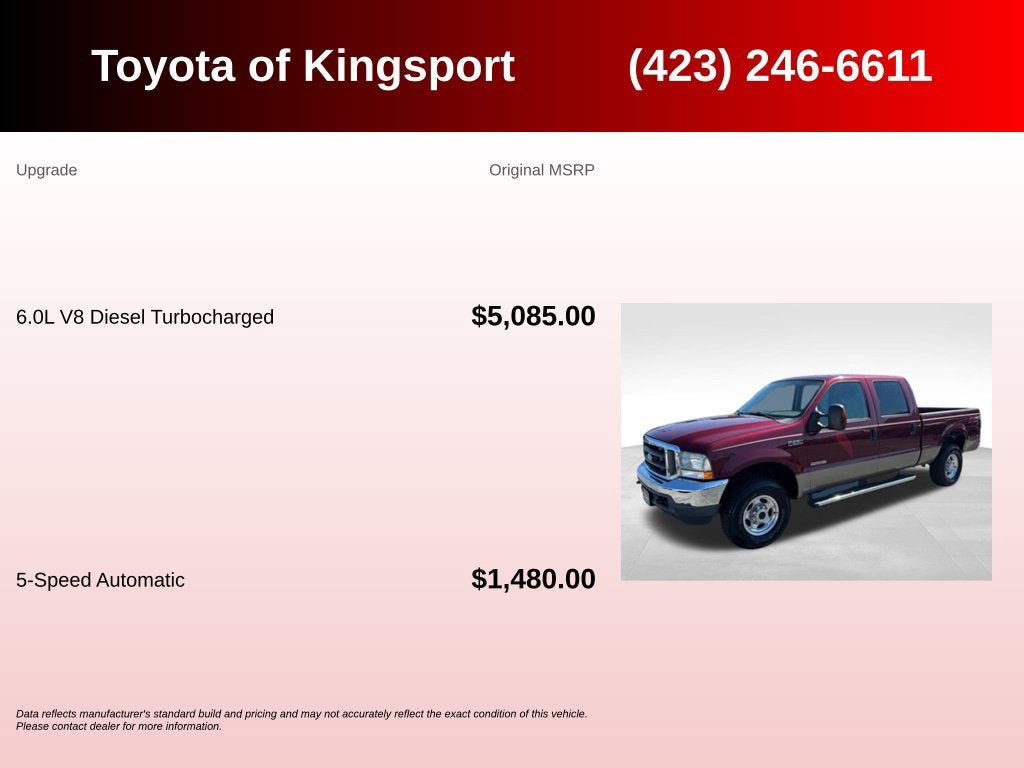 Used 2004 Ford F250 Lariat AWD/4WD image 3